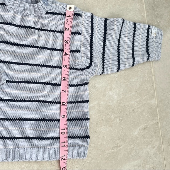 French Designer La Petite Ourse Sweater & Socks 9 mos - Picture 4 of 10